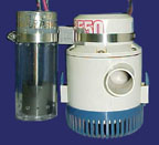 Pump Switch Senoir includes a separate alarm contact.